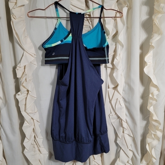 Lululemon No Limits Tank Inkwell Assorted Stripe Surge 4 - Picture 7 of 10